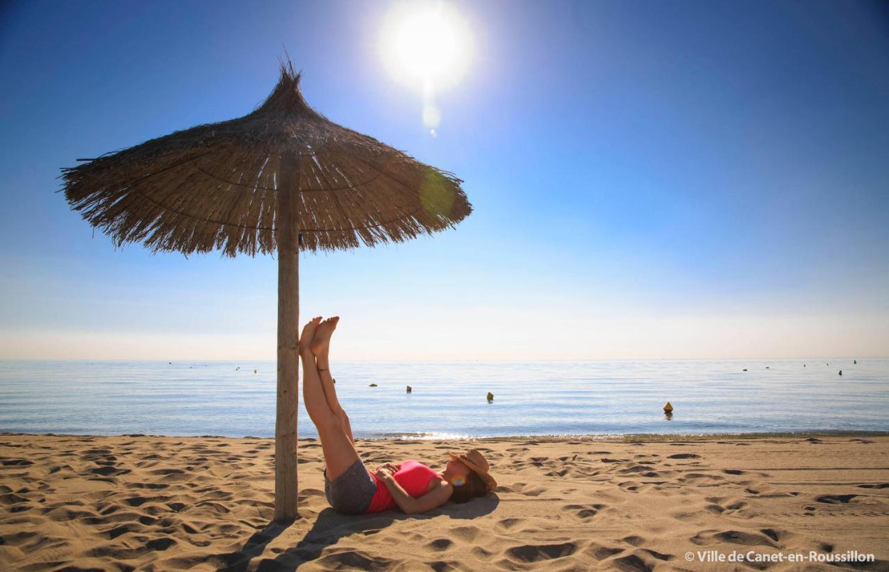 BEN AQUI Super appartement à 100m de la mer Canet-en-Roussillon Esterno foto