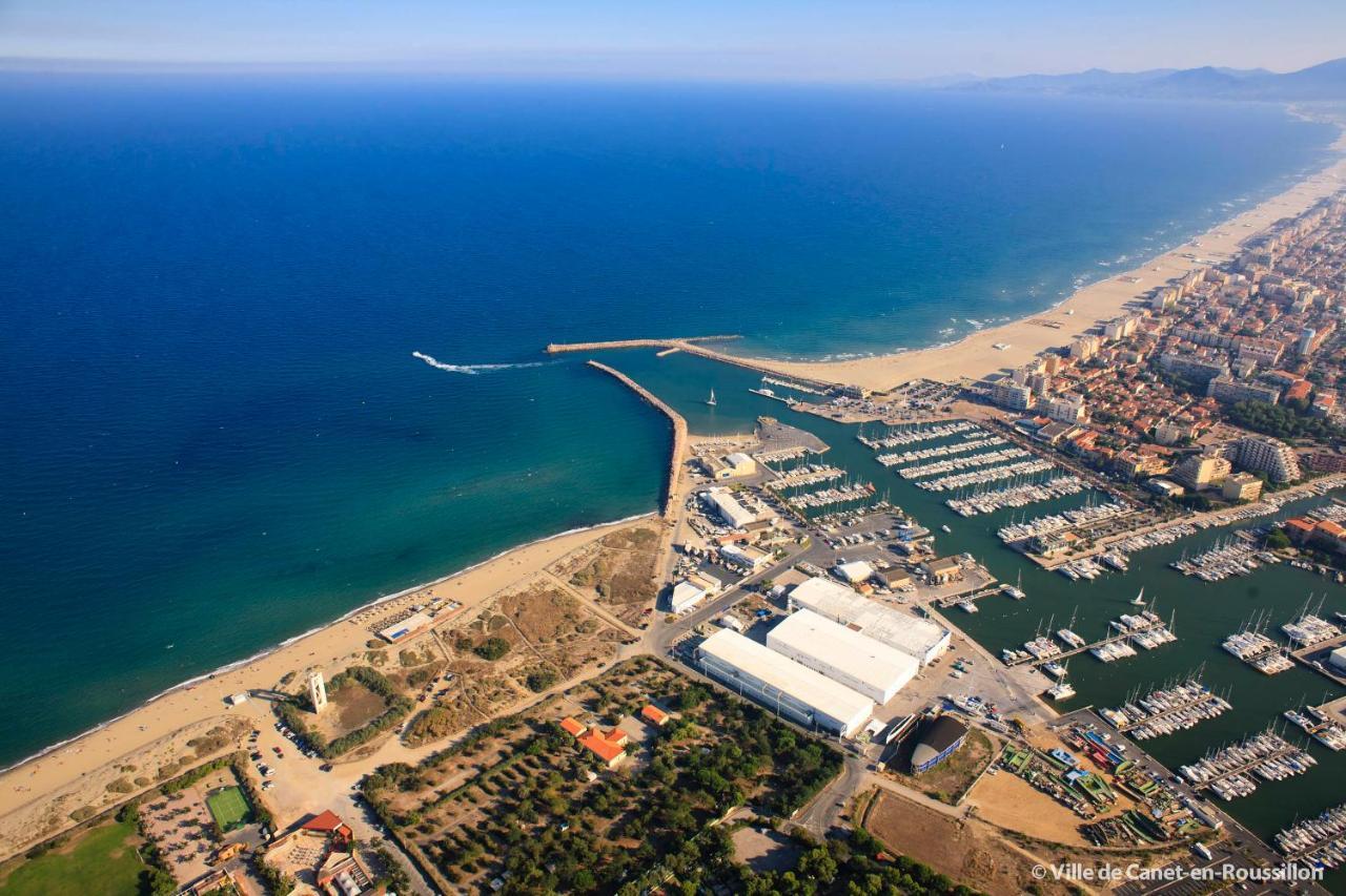 BEN AQUI Super appartement à 100m de la mer Canet-en-Roussillon Esterno foto