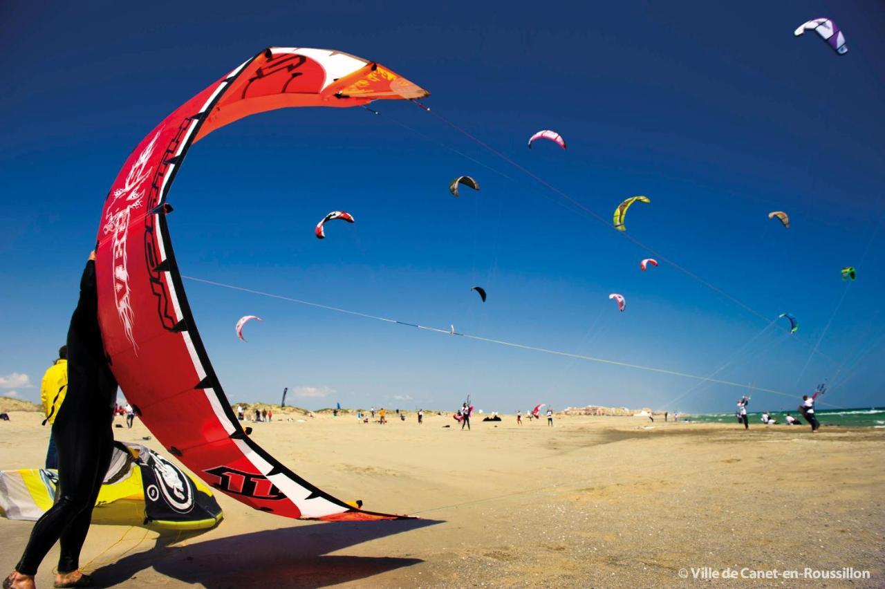 BEN AQUI Super appartement à 100m de la mer Canet-en-Roussillon Esterno foto
