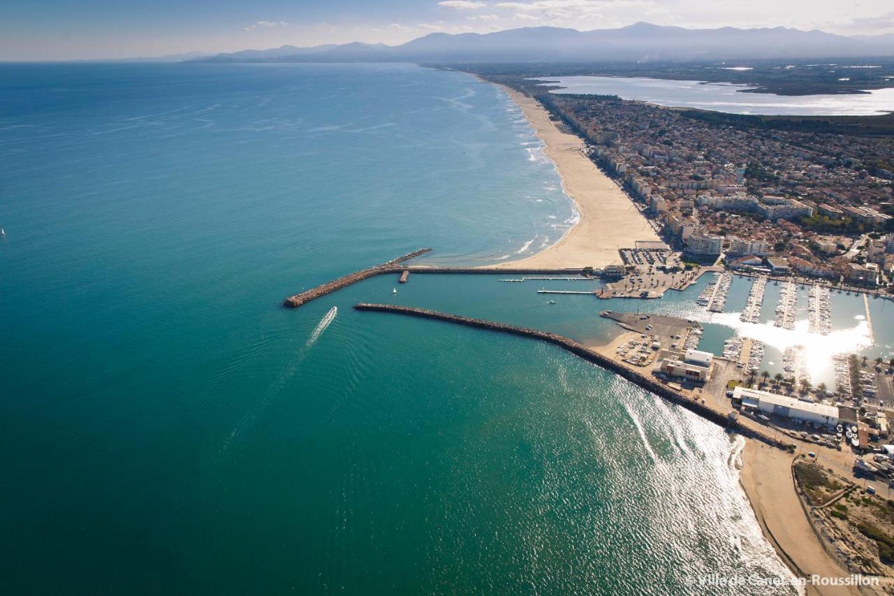 BEN AQUI Super appartement à 100m de la mer Canet-en-Roussillon Esterno foto
